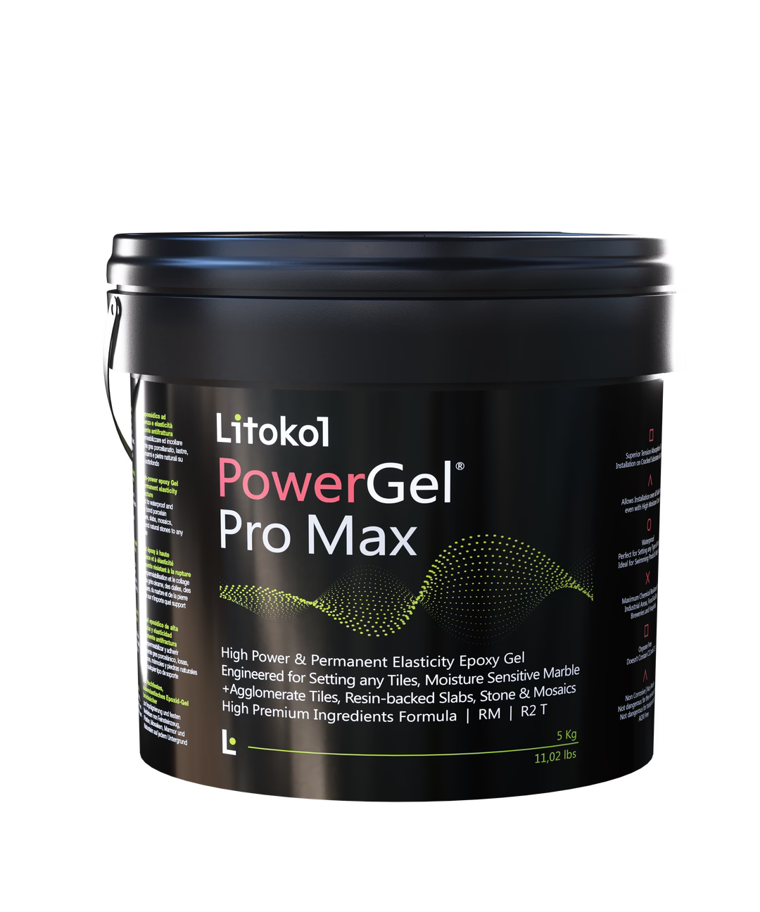 Litokol PowerGel Pro Max Tile Adhesive 11 lb. Pail – AquaTiles