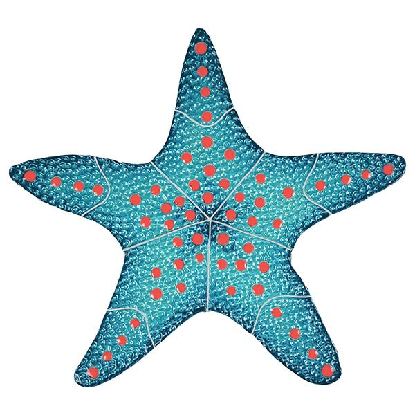 Ceramic paint palette starfish