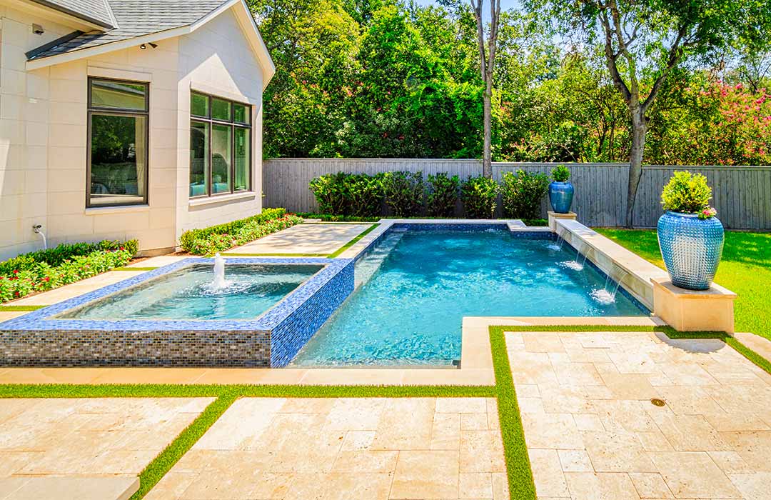 Natural Waterline Tile 20 Spectacular Swimming Pool Design Ideas With