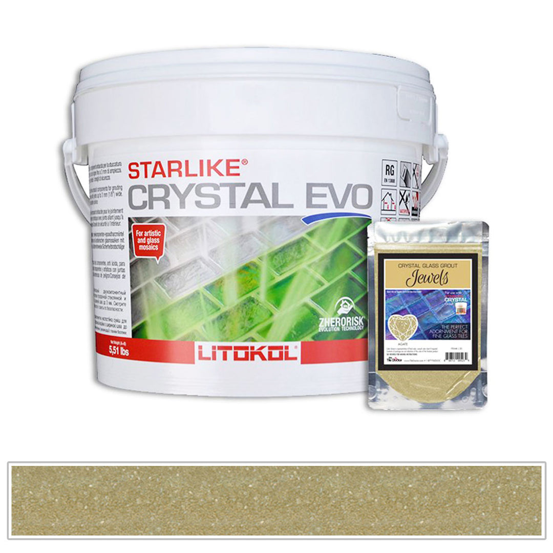 Agate Starlike Crystal EVO 700 Epoxy Tile Grout