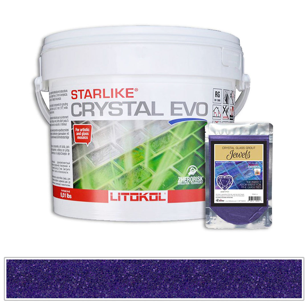 Amethyst Starlike Crystal EVO 700 Epoxy Tile Grout