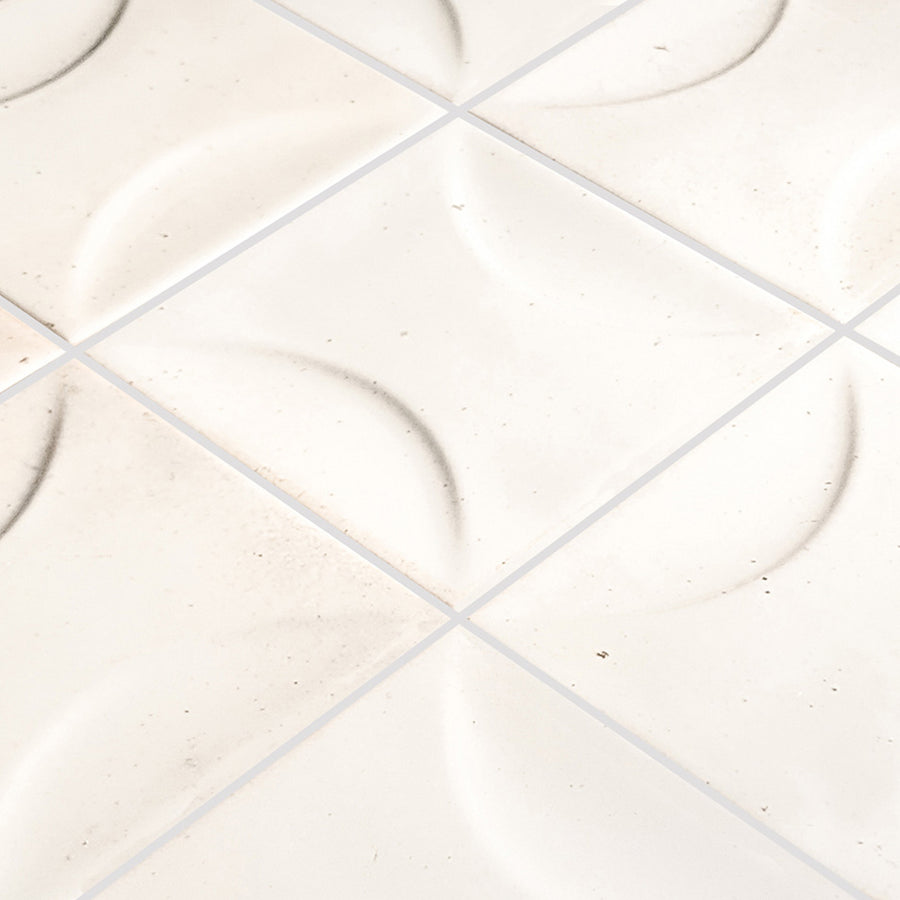 Antique White Relief 6