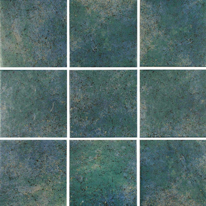 Baltic Aquamarine 6x6 Waterline Pool Tile