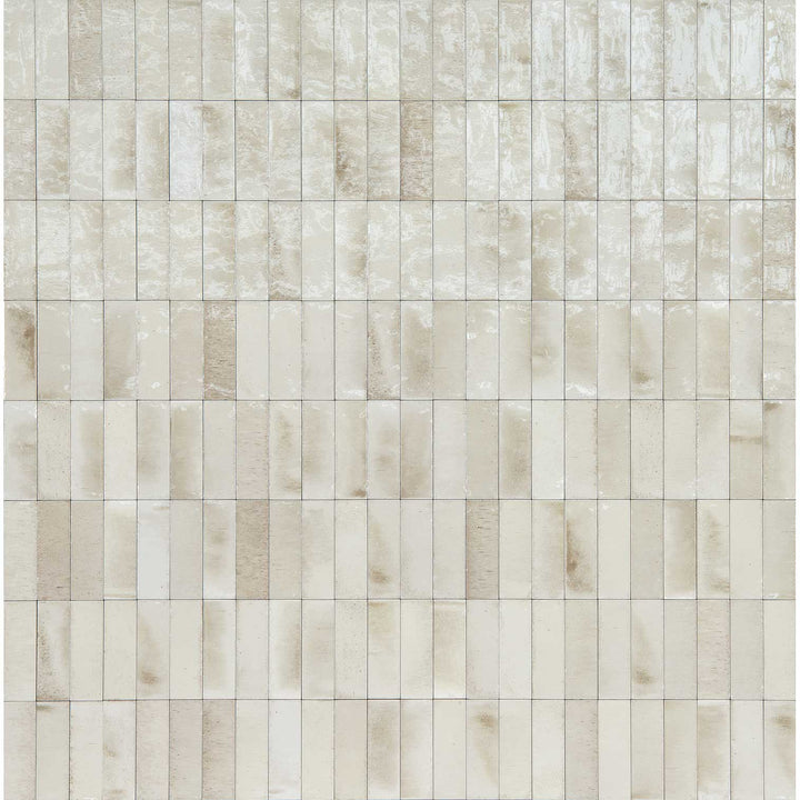 Pattern of beige and brown tiles with a grid overlay