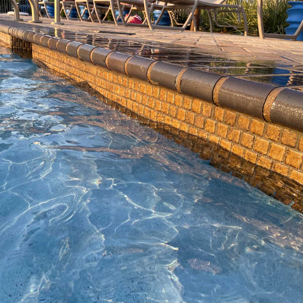 Bronze 1x1 Porcelain Pool Tile