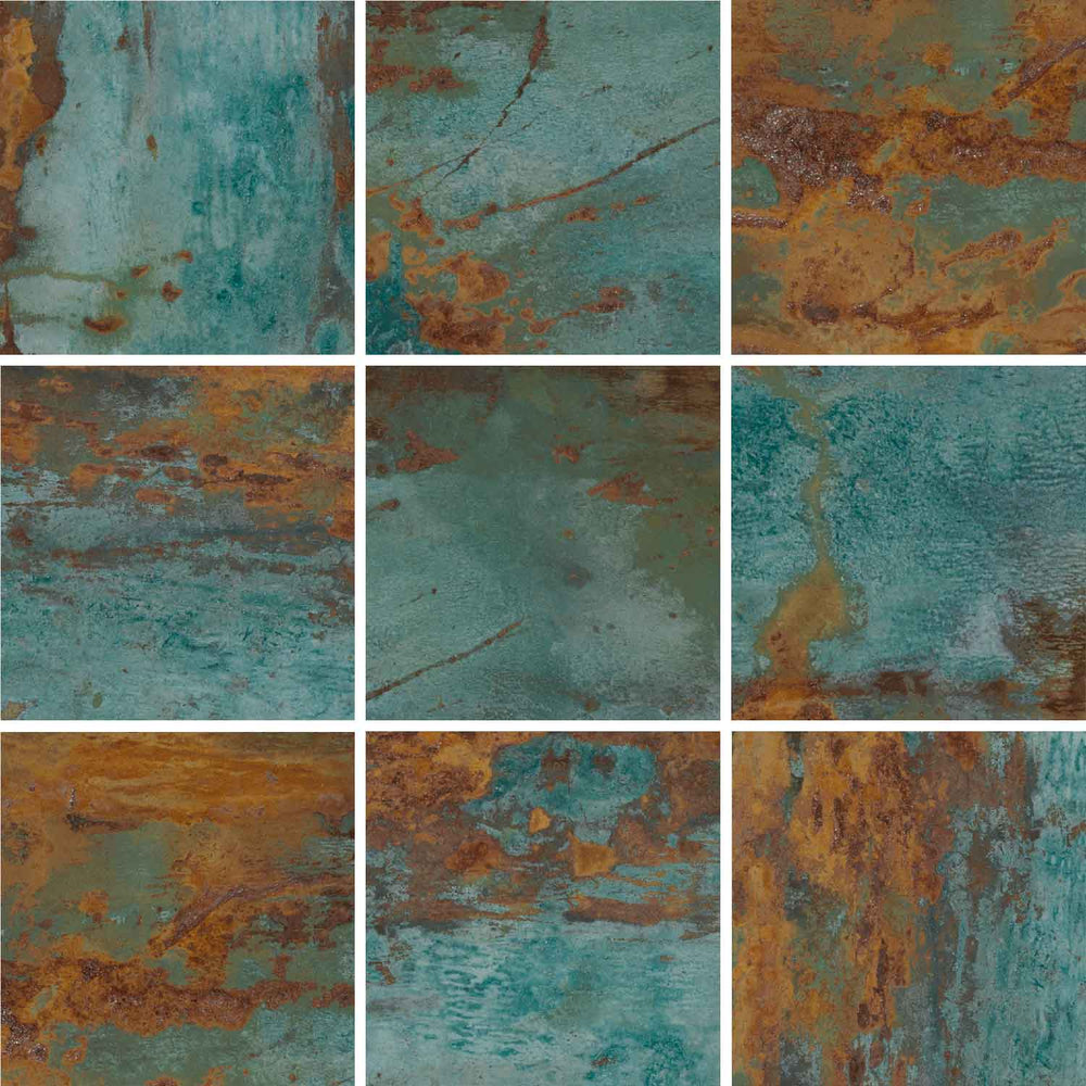 Canyon Sunset 6x6 Waterline Pool Tile