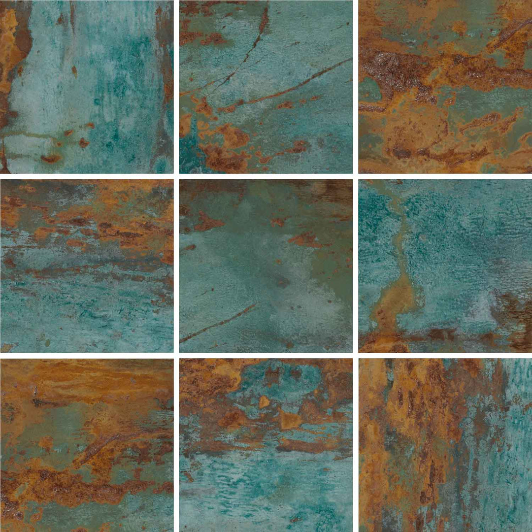 Canyon Sunset 6x6 Waterline Pool Tile