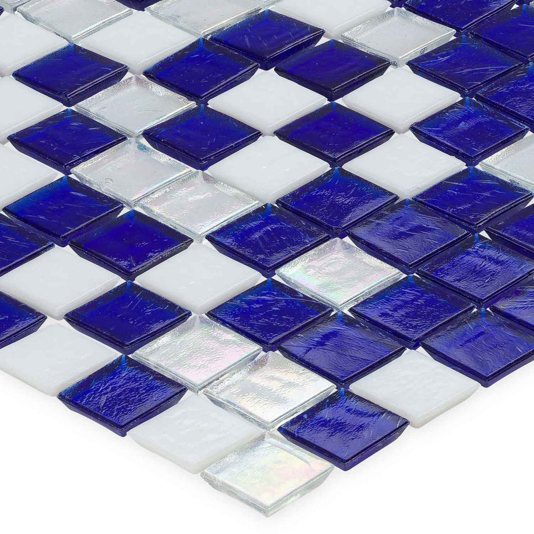 Cape Coral 1" x 1" Stacked Glass Tile