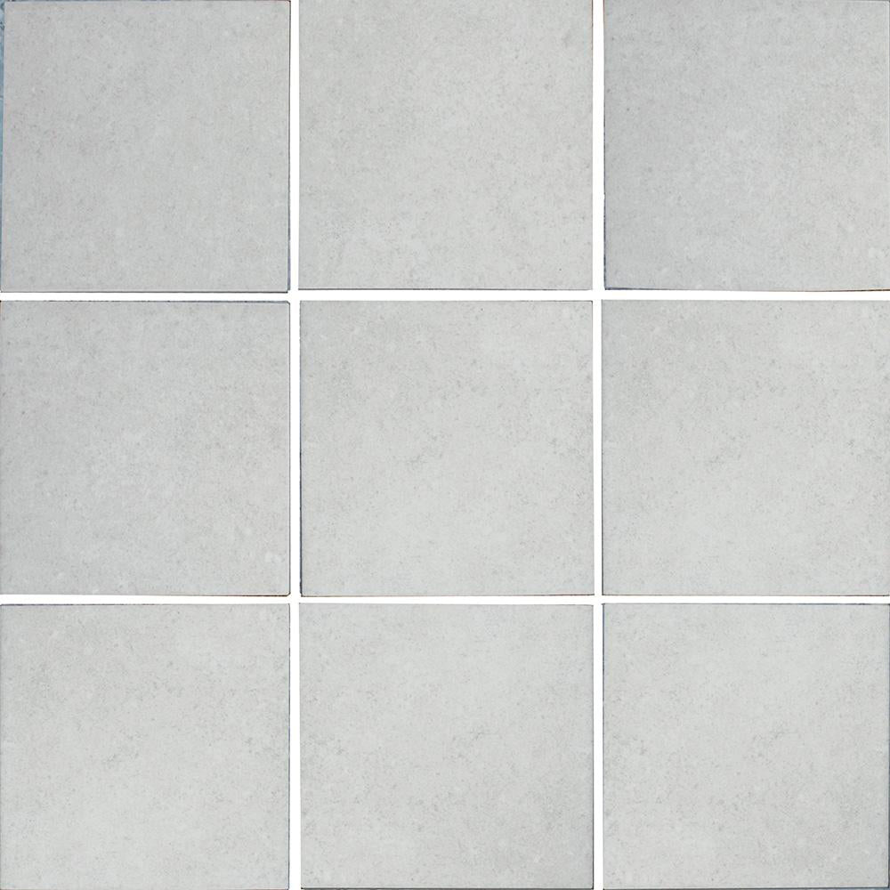 Grid of nine gray tiles with a subtle pattern