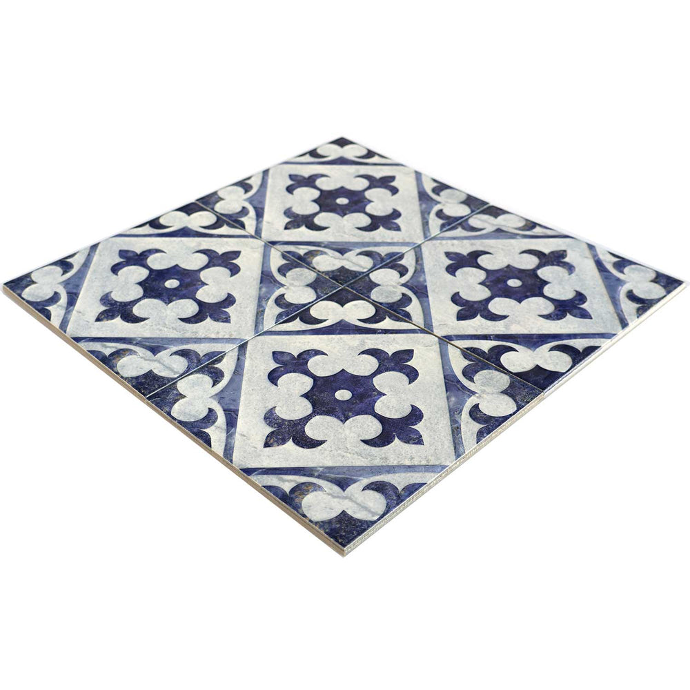 Flora Vera 6x6 Pattern Deco Porcelain Tile