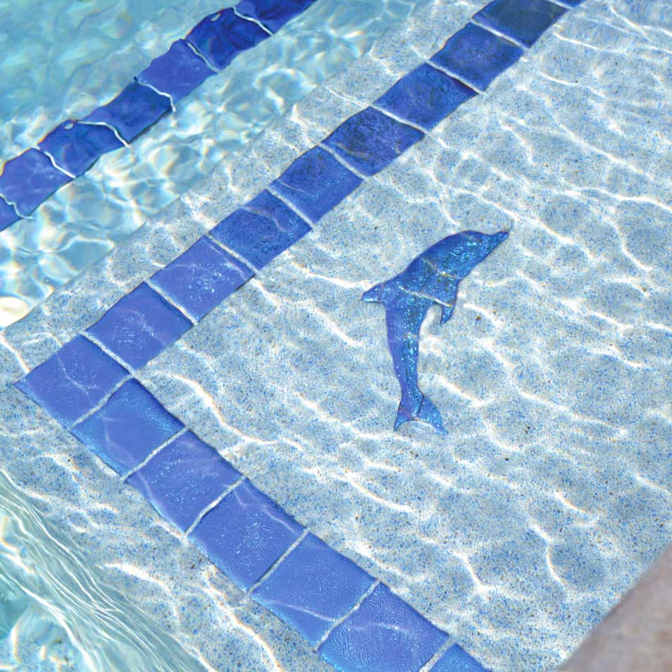 Fusion Sapphire Blue 2x2 Step Markers