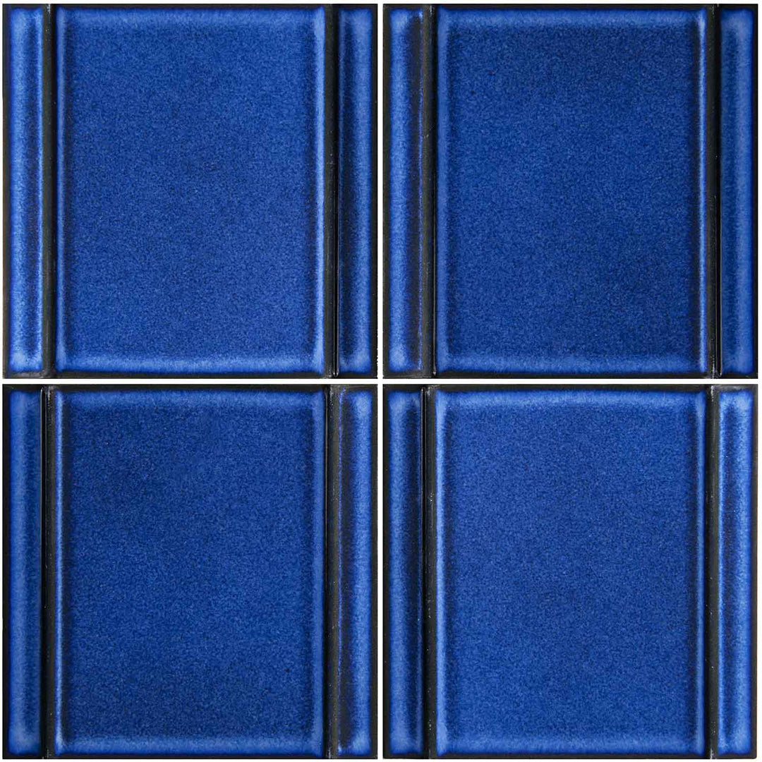 Kawara Ruri Blue 6x6 Porcelain Tile