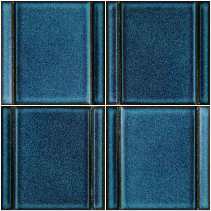 Kawara Tetsukon Blue 6x6 Porcelain Tile