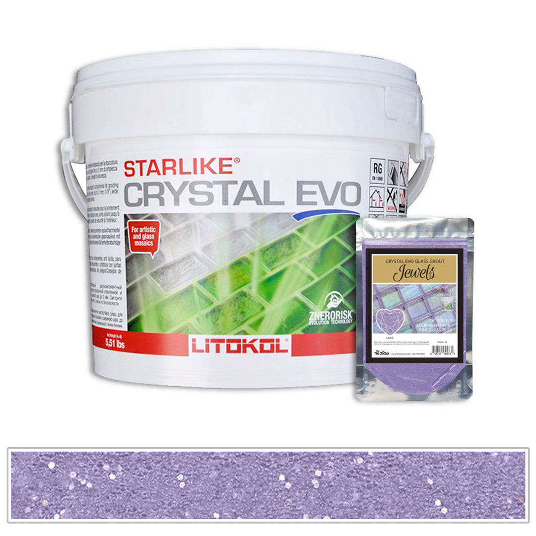 Lilac Purple - Starlike Crystal EVO 700 Epoxy Tile Grout