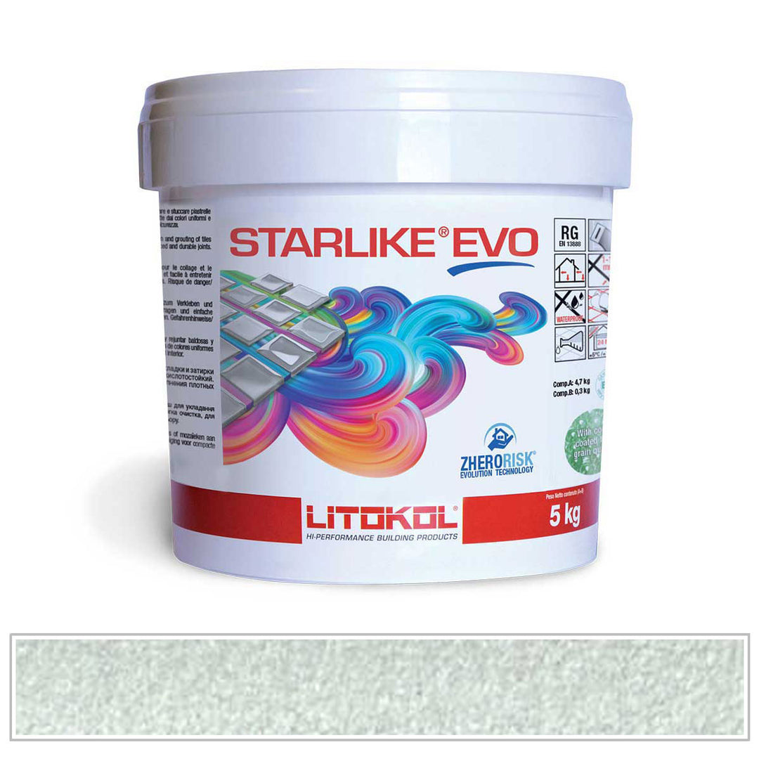 Litokol Starlike EVO 300 Pastel Blue Tile Grout by AquaTiles