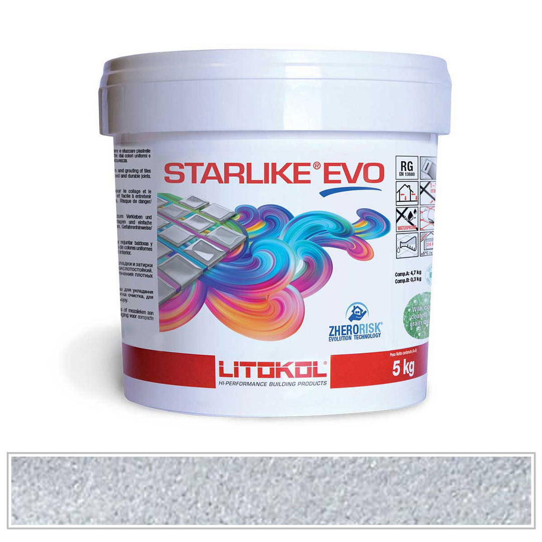 Litokol Starlike EVO 310 Powder Blue Tile Grout by AquaTiles