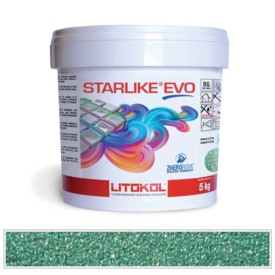 Litokol Starlike EVO 420 Pine Green Tile Grout by AquaTiles