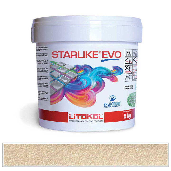 Litokol Starlike EVO 500 Powder Pink Tile Grout by AquaTiles