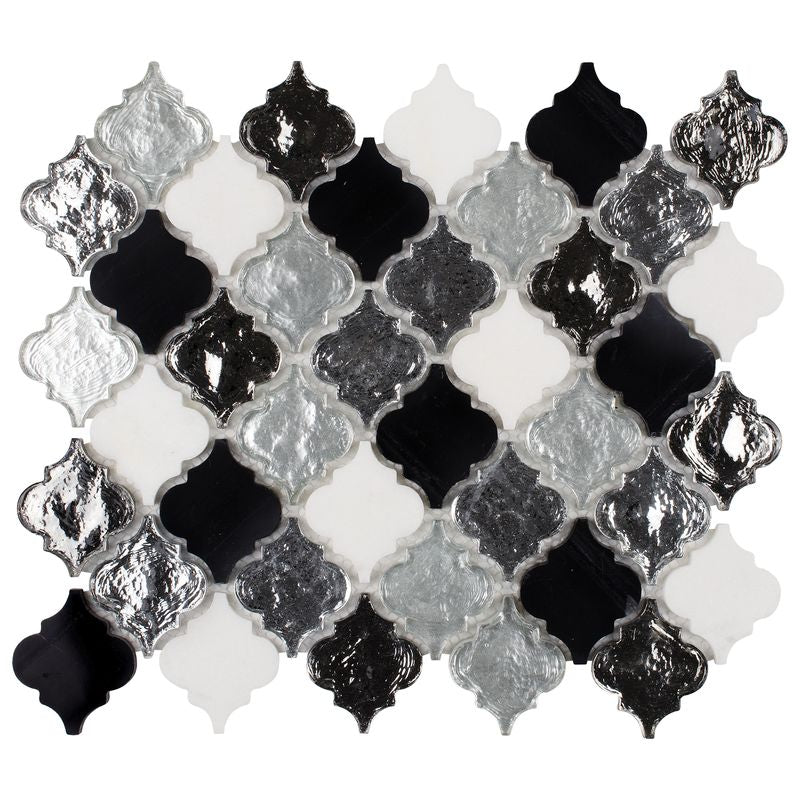 Midnight Arabesque Tile