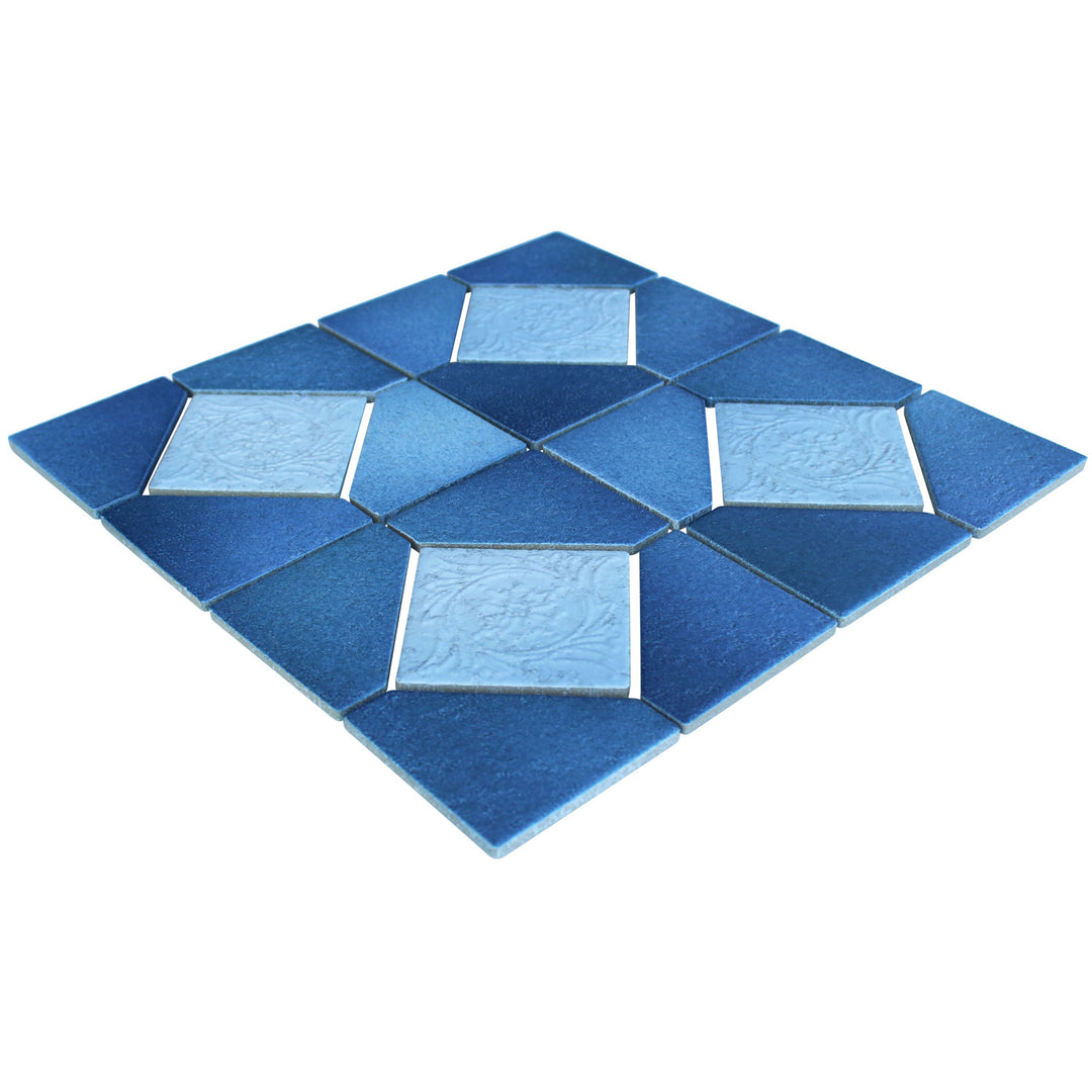 Nature Blue 6X6 Waterline Porcelain Tile