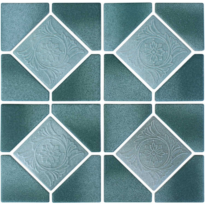 Nature Green 6x6 Decorative Porcelain Tile