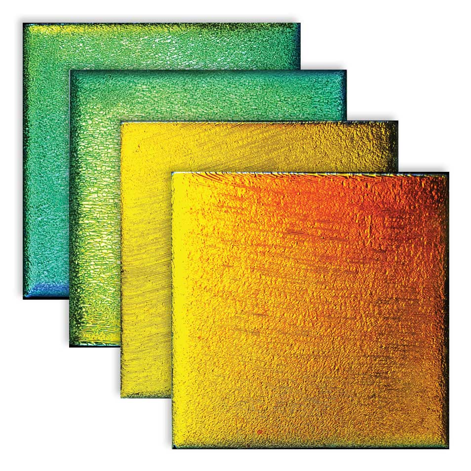 Rainbow 2x2 Pool Step Marker Mosaics