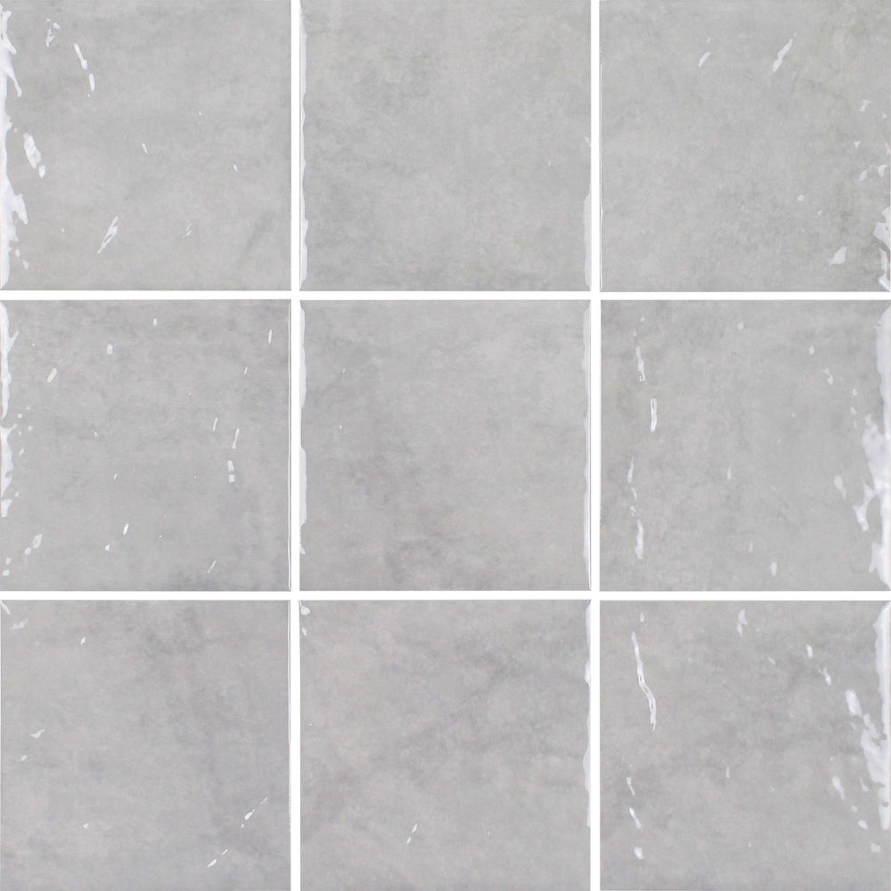 Grid of gray tiles with a subtle texture
