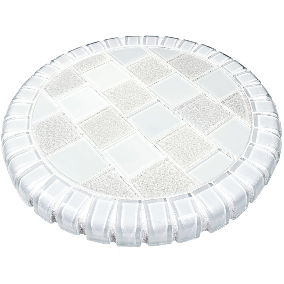 Signature Series Bright White12.5x12.5 Barstool Top