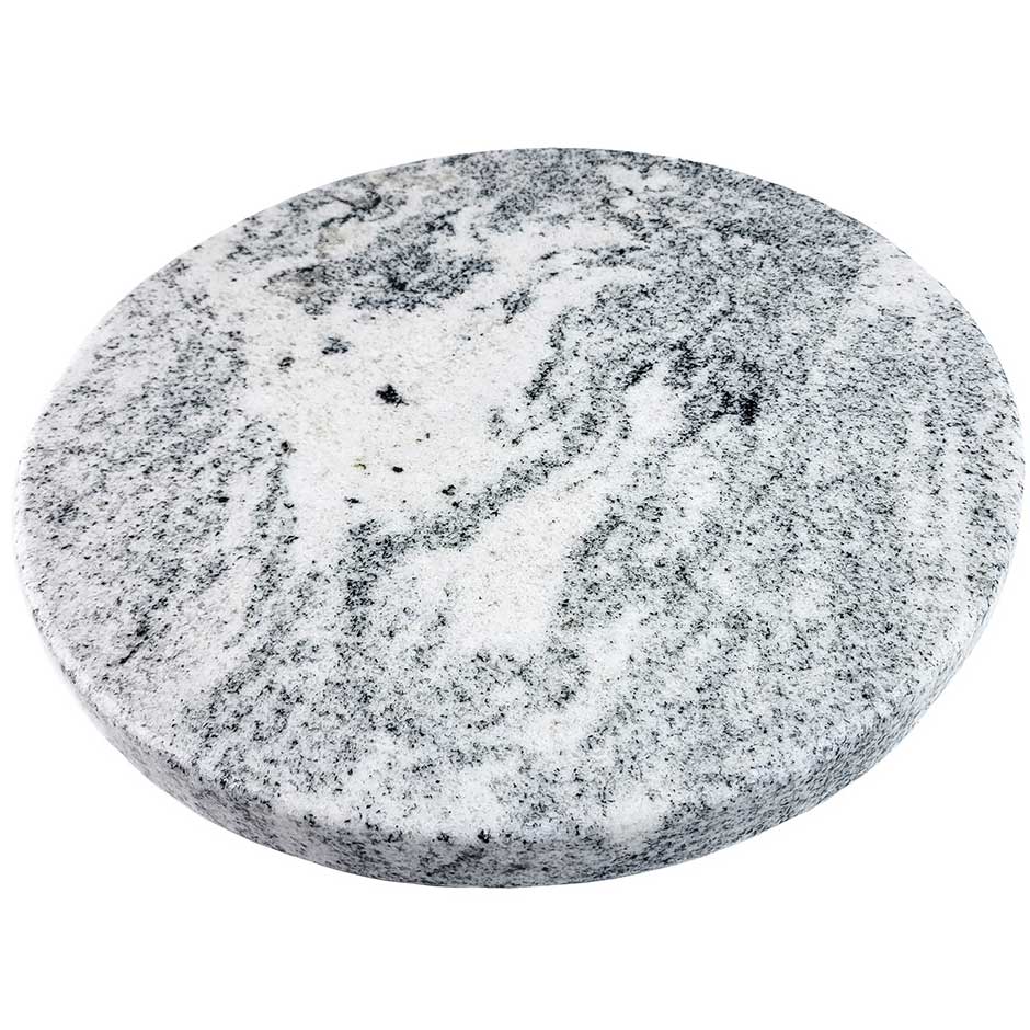 Silver Cloud Granite 14 in Barstool Top