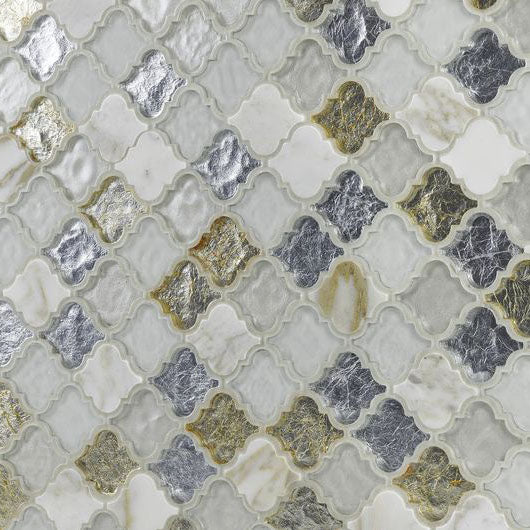 Tuscan Arabesque Multi Finish Backsplash Sideway Tiles