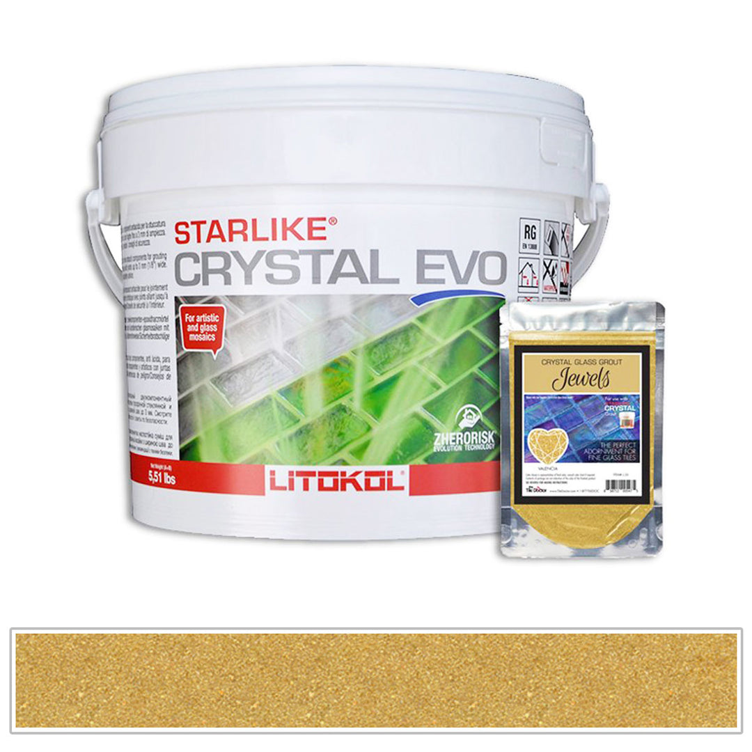 Valencia - Starlike Crystal EVO 700 Epoxy Tile Grout
