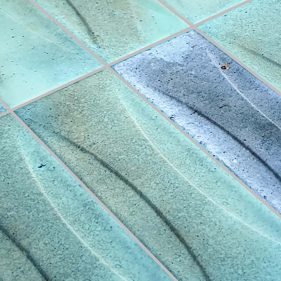 Verdigris Relief 3x12 Linear Porcelain Tile