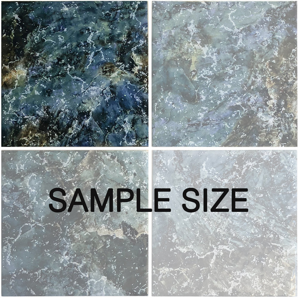 Tropicana Blue 6x6 Porcelain Pool Tile - Sample