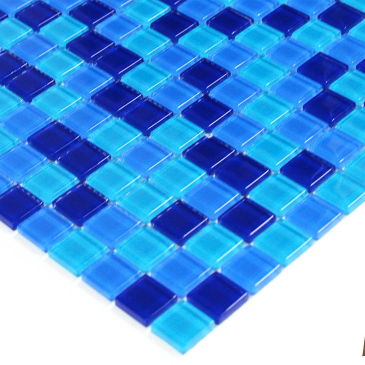 Artic Ocean 1X1 Glass Tile