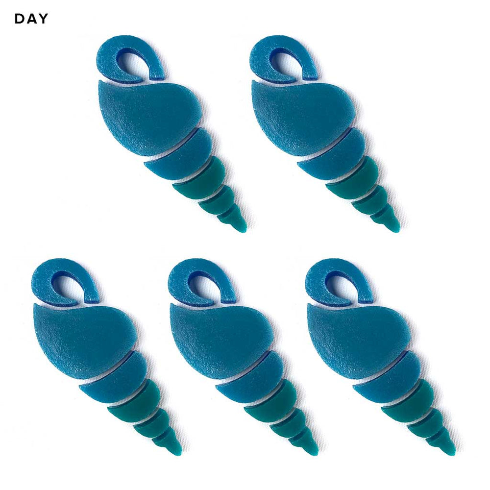 Cerith Shell 5 Pack Glow in the Dark Pool Mosaics