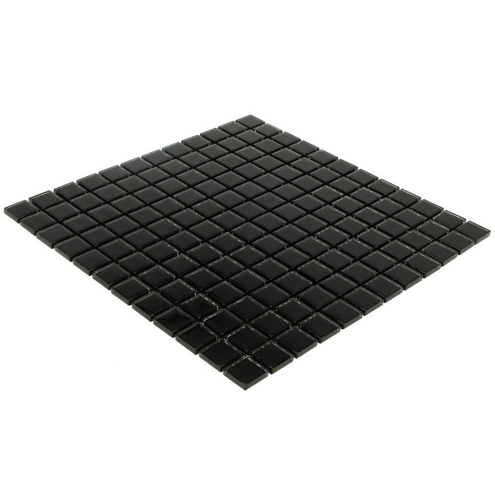 Deep Ocean 1x1 Waterline Glass Pool Tile