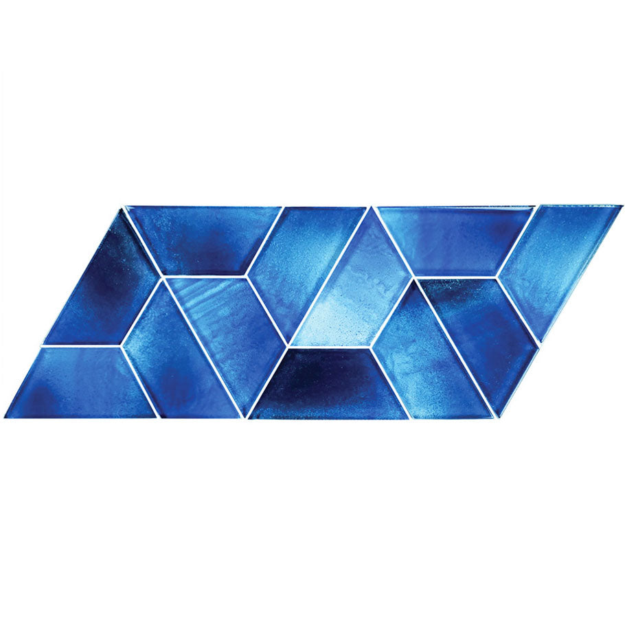 Dimension Cirrus Blue Glass Pool Tile