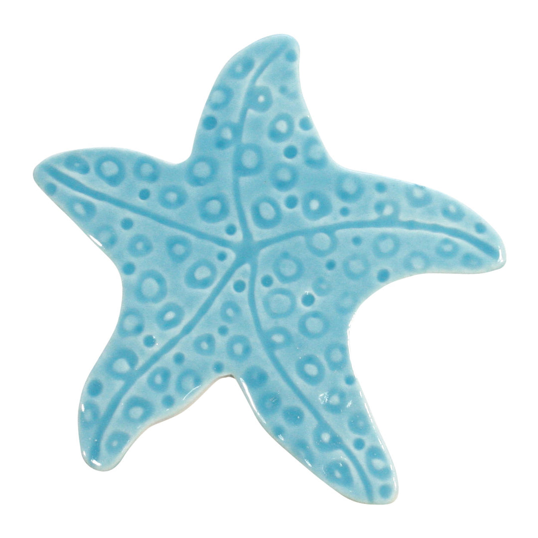 Blue Starfish 5" x 5" Pool Mosaics