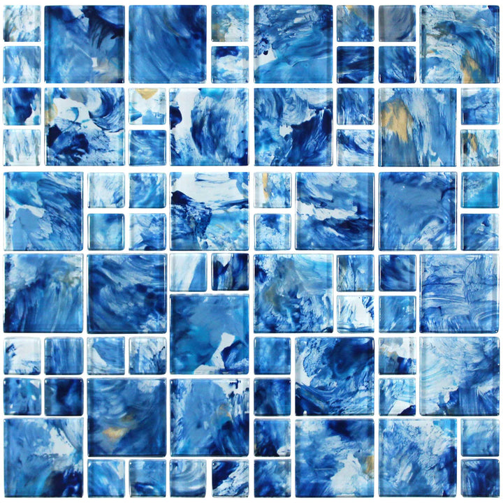 Island Gulf AT-SP-IG-RB Glass Pool Tile
