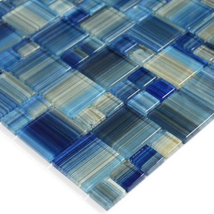 Neptune Blocks AT-SP-NB-RB Glass Tile