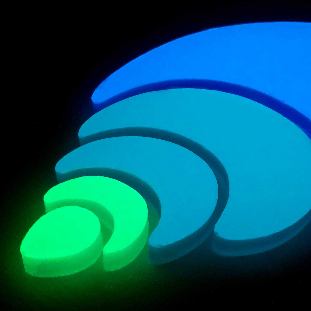 Nutmeg Shell Swimming Pool Mosaics Glow in the Dark