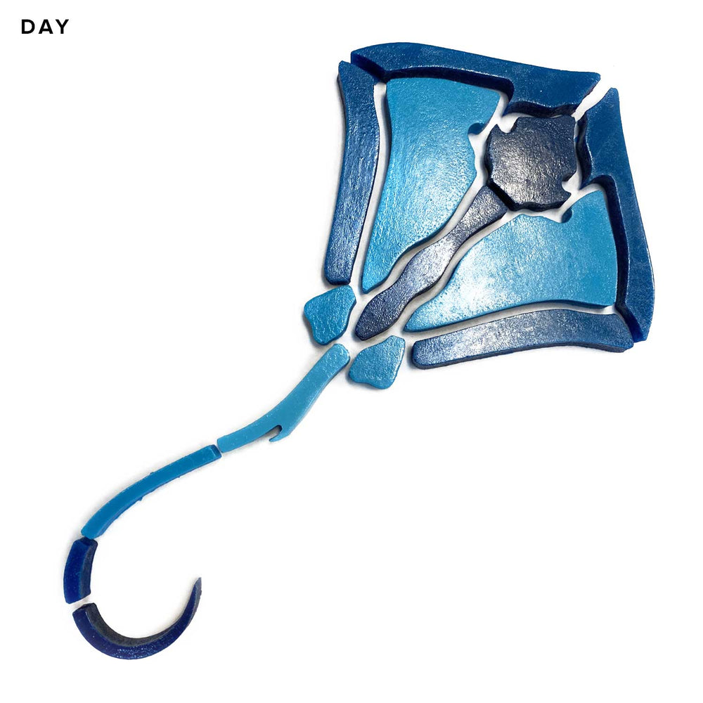 Stingray 12x6 Glow in the Dark Pool Mosaic