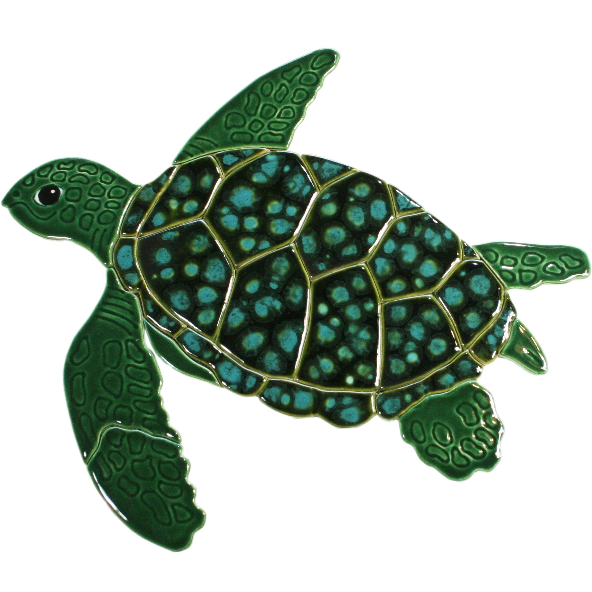 Green Turtle Pool Mosaics – AquaTiles