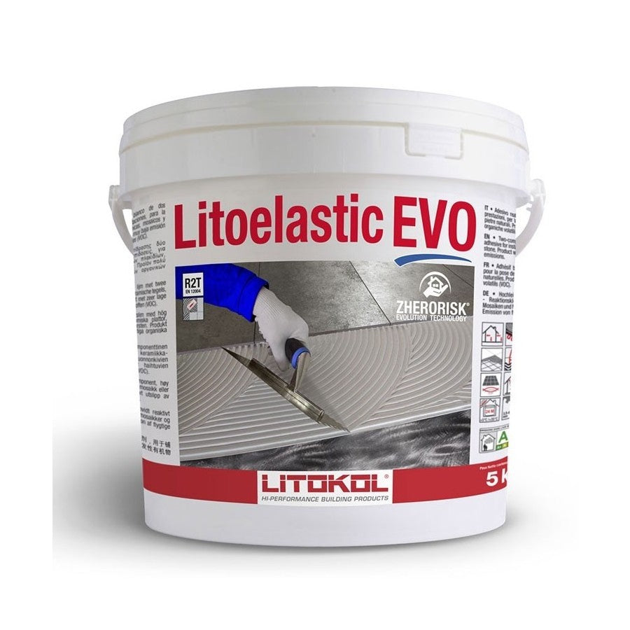 Litoelastic EVO - Tile Adhesive, 11 lb. Pail