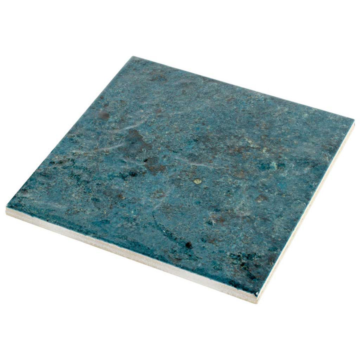 Turquoise Sea 6" x 6" Porcelain Pool Tile