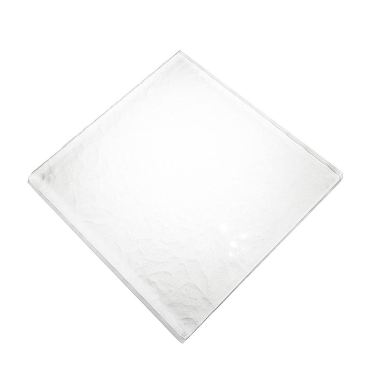 White 6x6 Glass Pool Tile